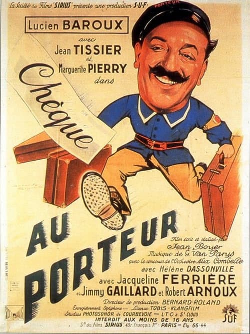 Chèque au porteur (1941) poster