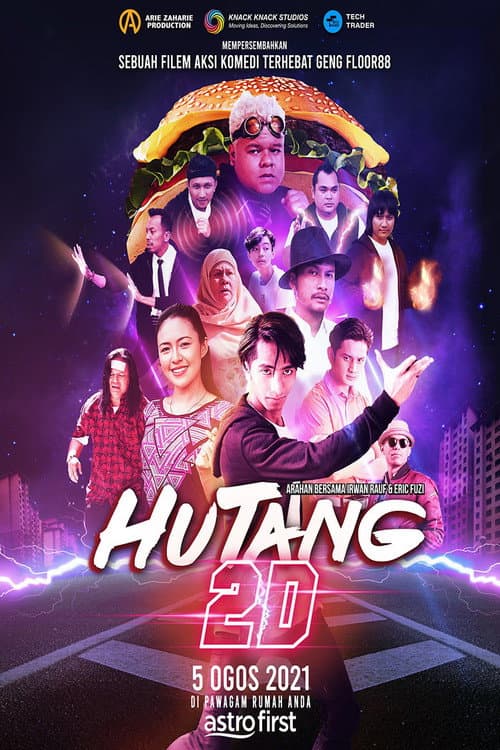 Hutang 2D (2021) poster