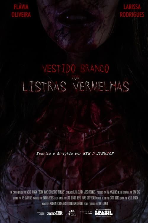 Vestido Branco com Listras Vermelhas (2024) poster