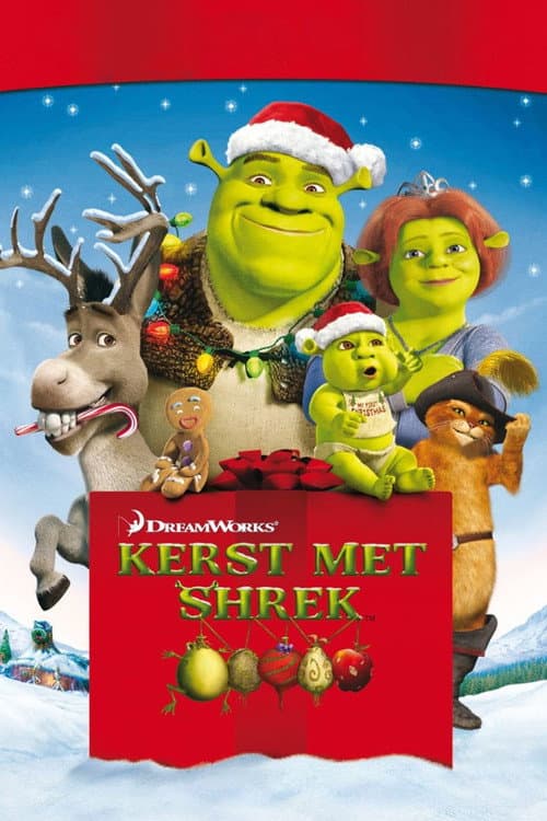 Kerst met Shrek (2007) poster