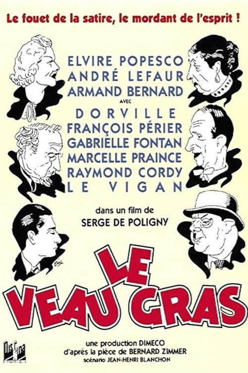 Le Veau gras (1939) poster