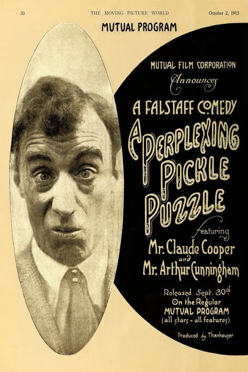 A Perplexing Pickle Puzzle (1915) poster