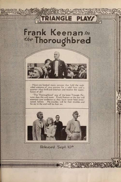 The Thoroughbred (1916) poster