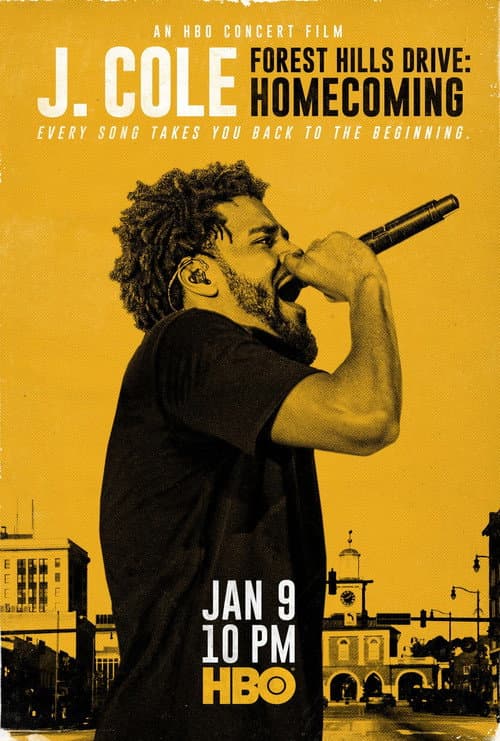 J. Cole Forest Hills Drive: Homecoming (2016) poster