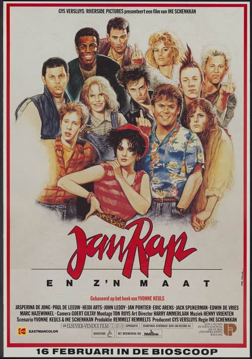 Jan Rap en z'n maat (1989) poster
