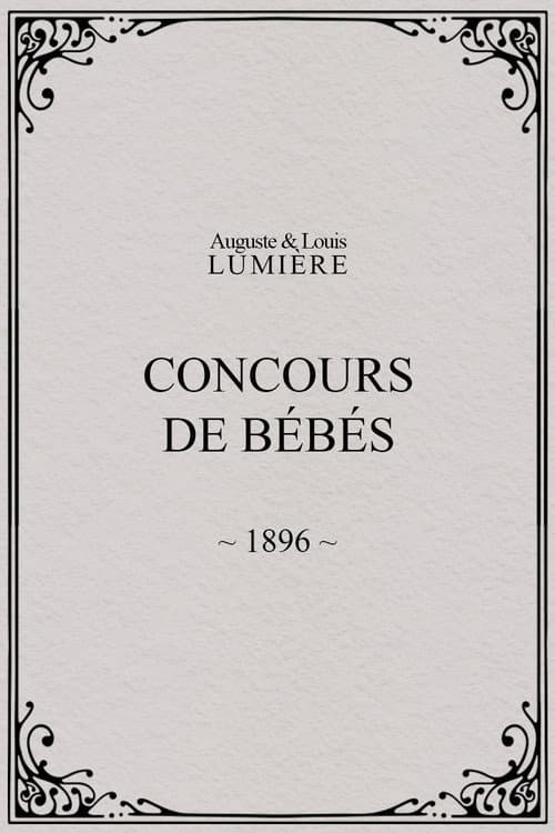 Concours de bébés (1896) poster