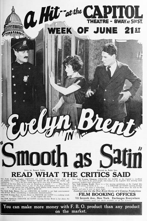 Smooth as Satin (1925) poster