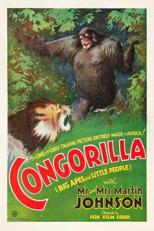 Congorilla (1932) poster