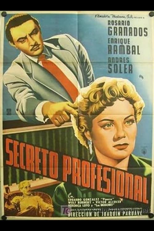 Secreto profesional (1955) poster