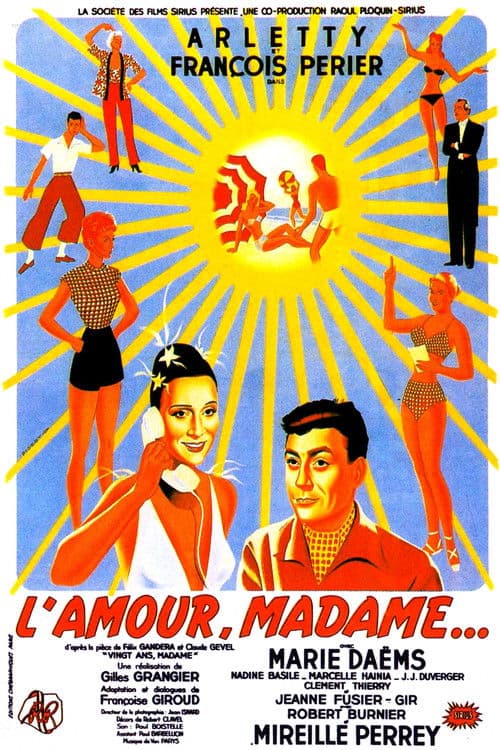 L’Amour, Madame... (1952) poster