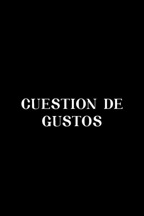 Cuestión de gustos (1961) poster