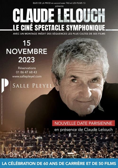 Claude Lelouch - Le symphonique (2023) poster