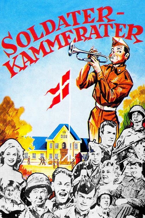 Soldaterkammerater (1958) poster