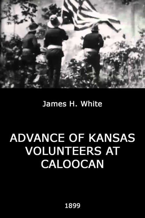 Advance of Kansas Volunteers at Caloocan (1899) poster