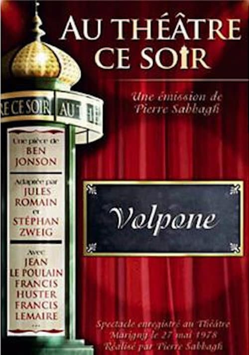 Volpone (1978) poster