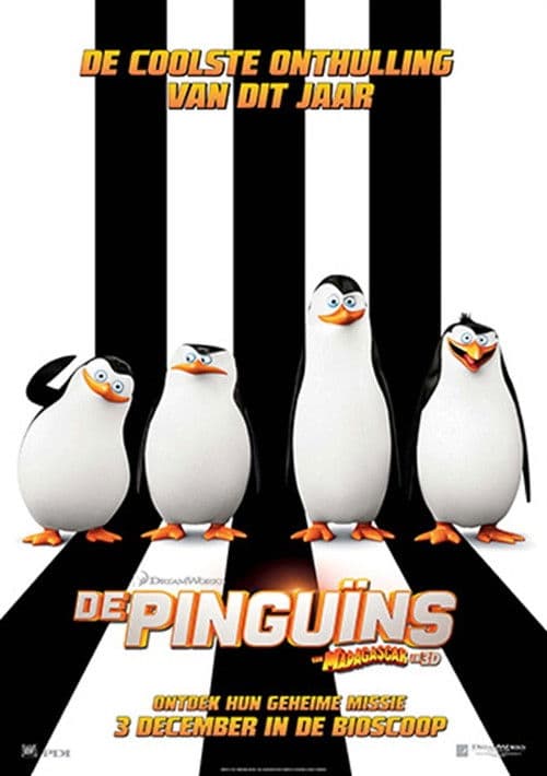 De Pinguins van Madagascar (2014) poster