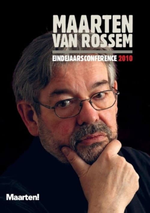 Maarten van Rossem: Eindejaarsconference 2010 (2010) poster