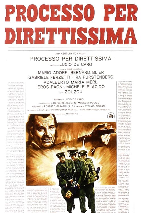 Processo per direttissima (1974) poster