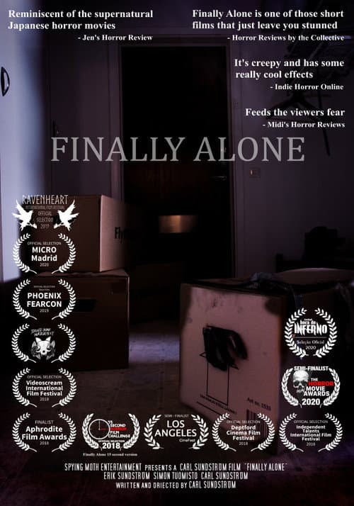 Finally Alone (2018) poster
