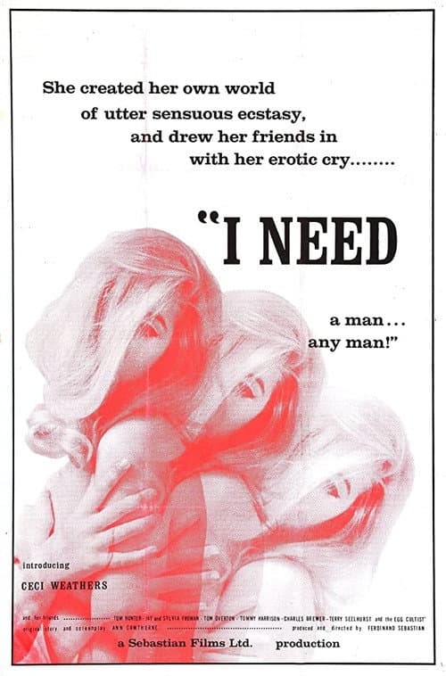 I Need (1967) poster