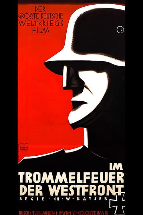 Im Trommelfeuer der Westfront (1936) poster