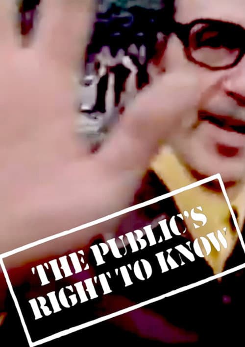 The Public's Right to Know (1974) poster