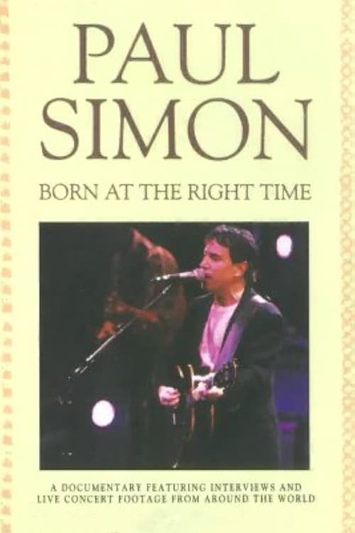 Paul Simon: Born at the Right Time (1993) poster