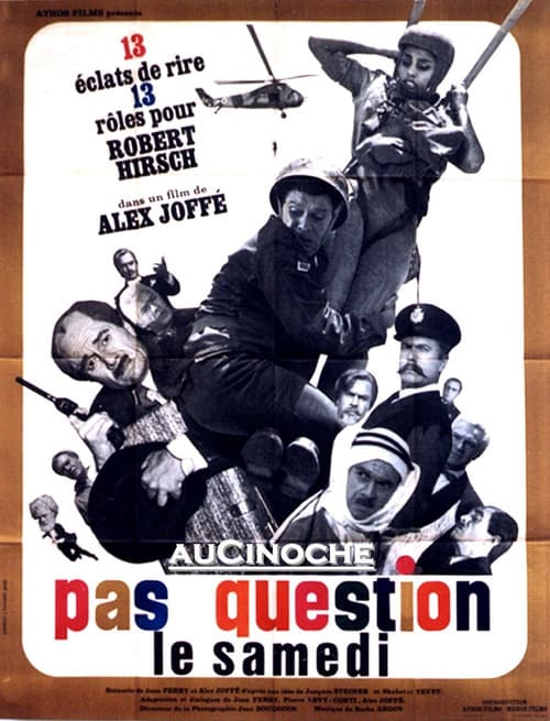 Pas question le samedi (1965) poster