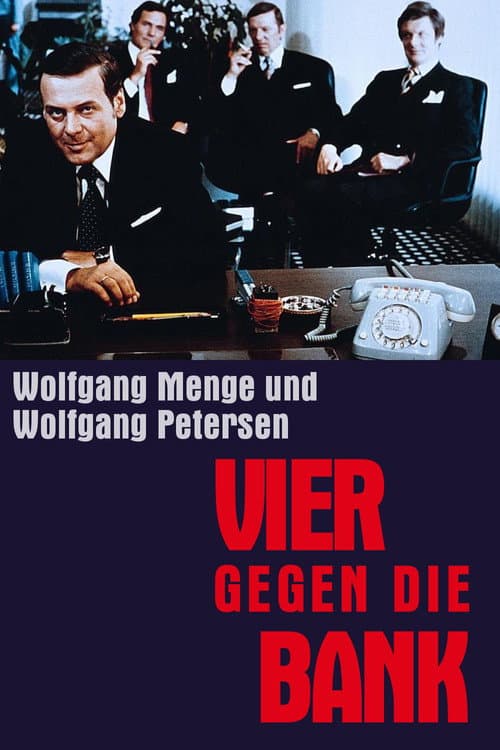 Vier gegen die Bank (1976) poster