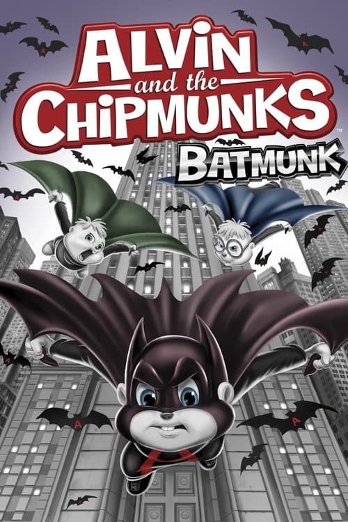 Alvin and the Chipmunks: Batmunk (2012) poster