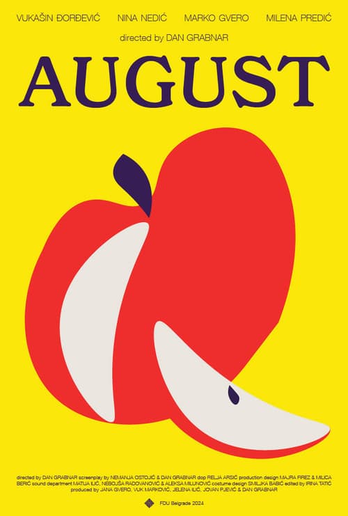 Avgust (2024) poster