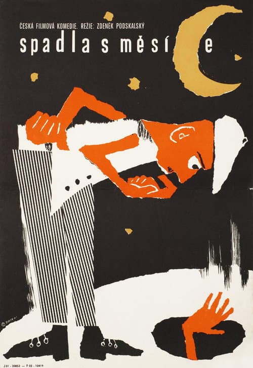 Spadla s měsíce (1961) poster