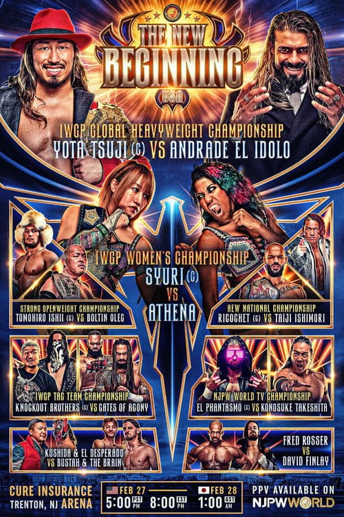 NJPW The New Beginning USA 2026 (2026) poster