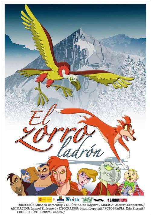 Barriola, El zorro ladrón (2009) poster