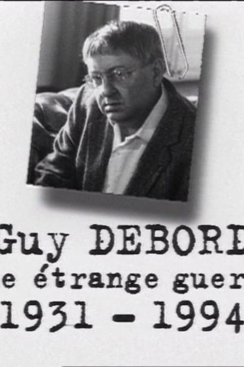 Guy Debord, une étrange guerre (2000) poster