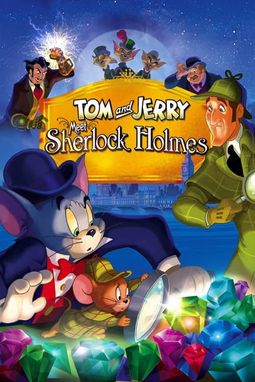 Tom en Jerry Ontmoeten Sherlock Holmes (2010) poster
