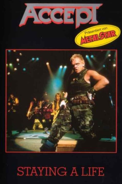 Accept - Staying A Life (1990) poster