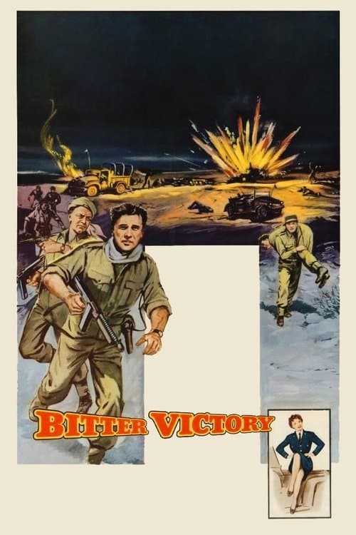 Bitter Victory (1957) poster