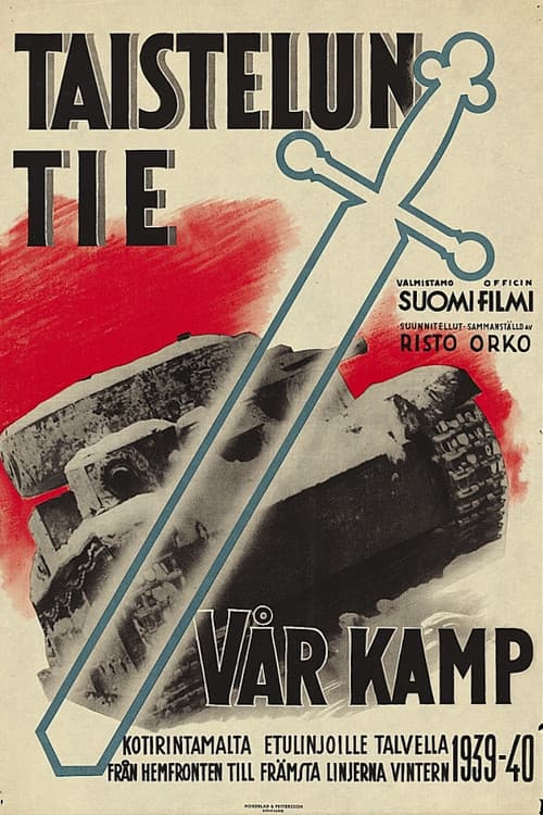 Taistelun tie (1940) poster