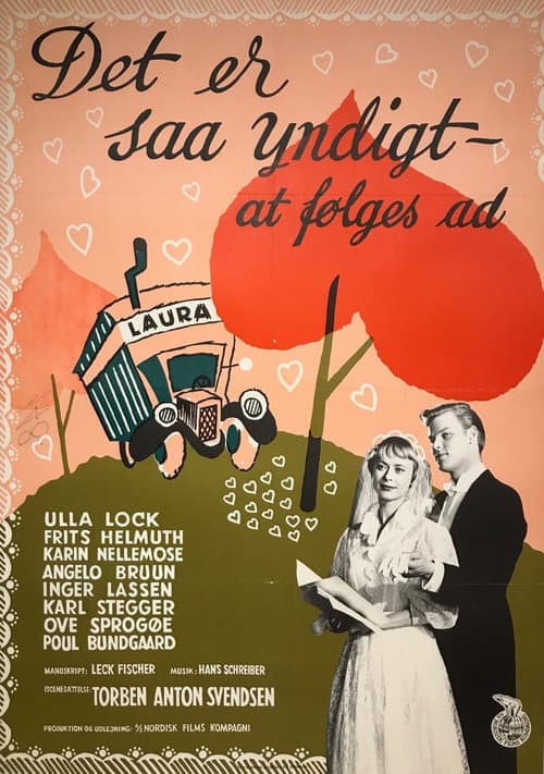 Det er så yndigt at følges ad (1954) poster