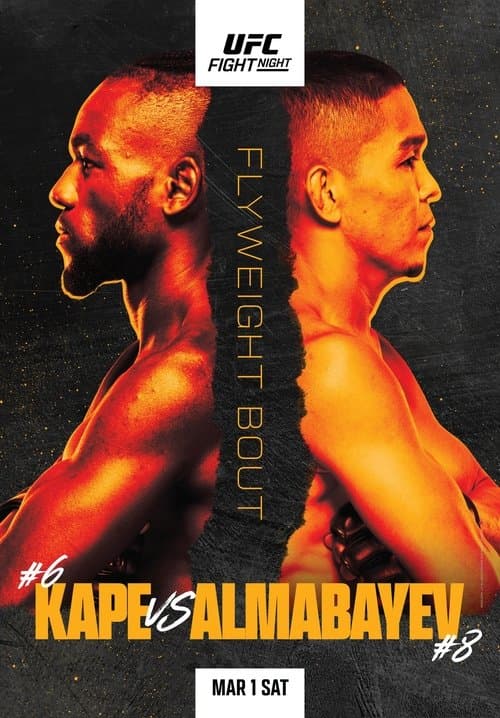 UFC Fight Night 253: Kape vs. Almabayev (2025) poster
