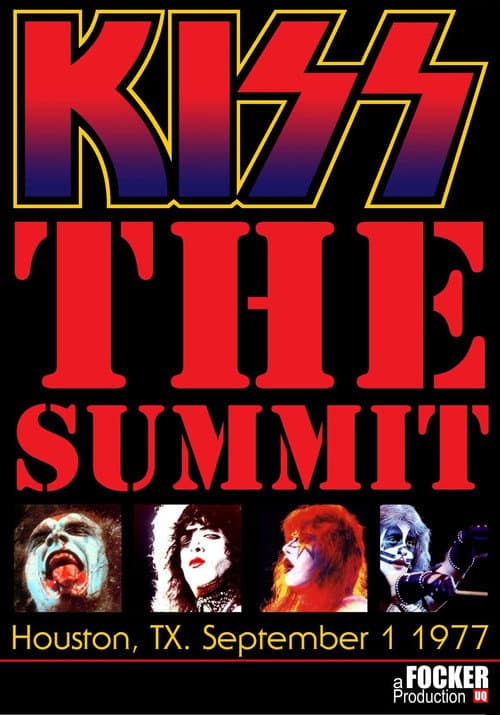 Kiss: Live at The Summit (1977) poster