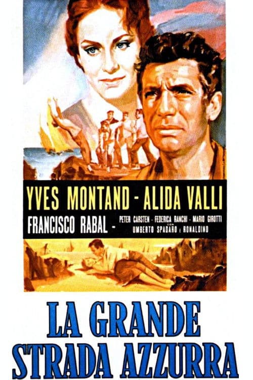 La grande strada azzurra (1957) poster