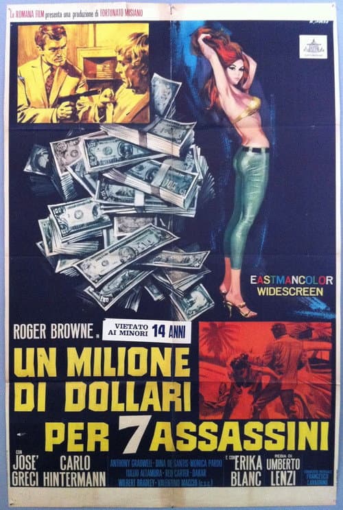 Un milione di dollari per 7 assassini (1966) poster