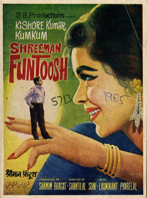 Shreeman Funtoosh (1965) poster