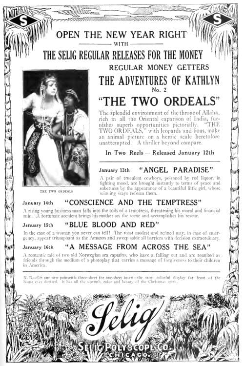 The Two Ordeals (1914) poster