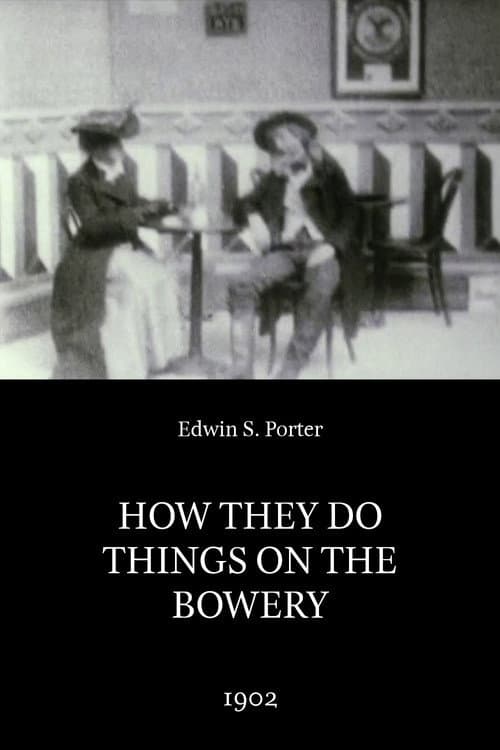 How They Do Things on the Bowery (1902) poster
