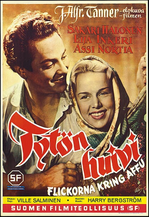 Tytön huivi (1951) poster