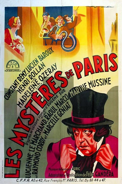 Les Mystères de Paris (1935) poster