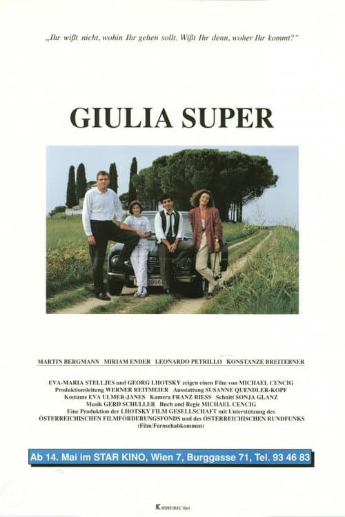 Giulia Super (1992) poster
